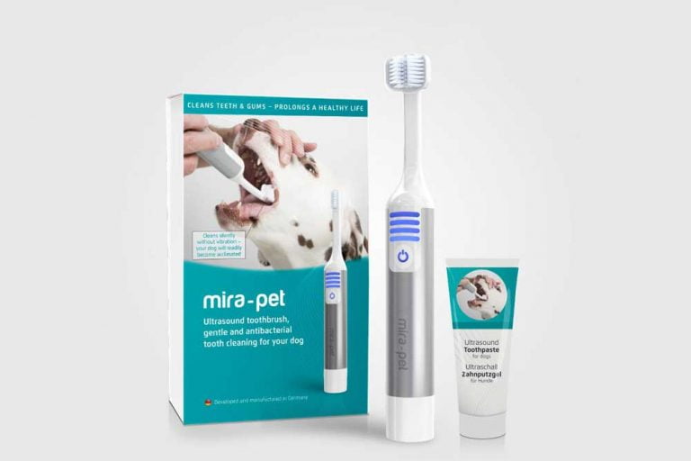 MiraPet Ultrasound Toothbrush for Dogs TechVolt