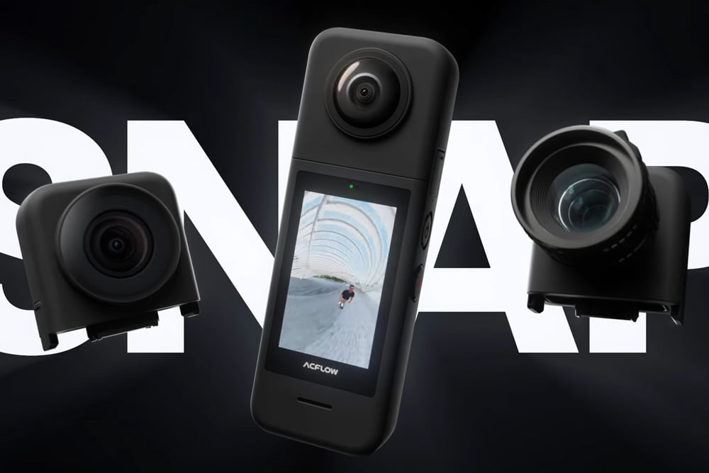 ACFLOW Snap camera with two extra modules