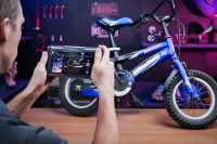 man creating a 3d model of a bike with MIRACO 3D