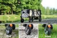 Litheli W1 Pro wheels on various terrains